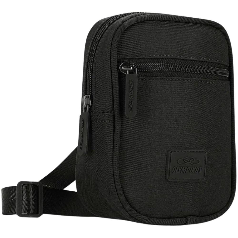 Bolsa Bag Transversal Olympikus Shoulder Tiracolo Unissex Preto 2