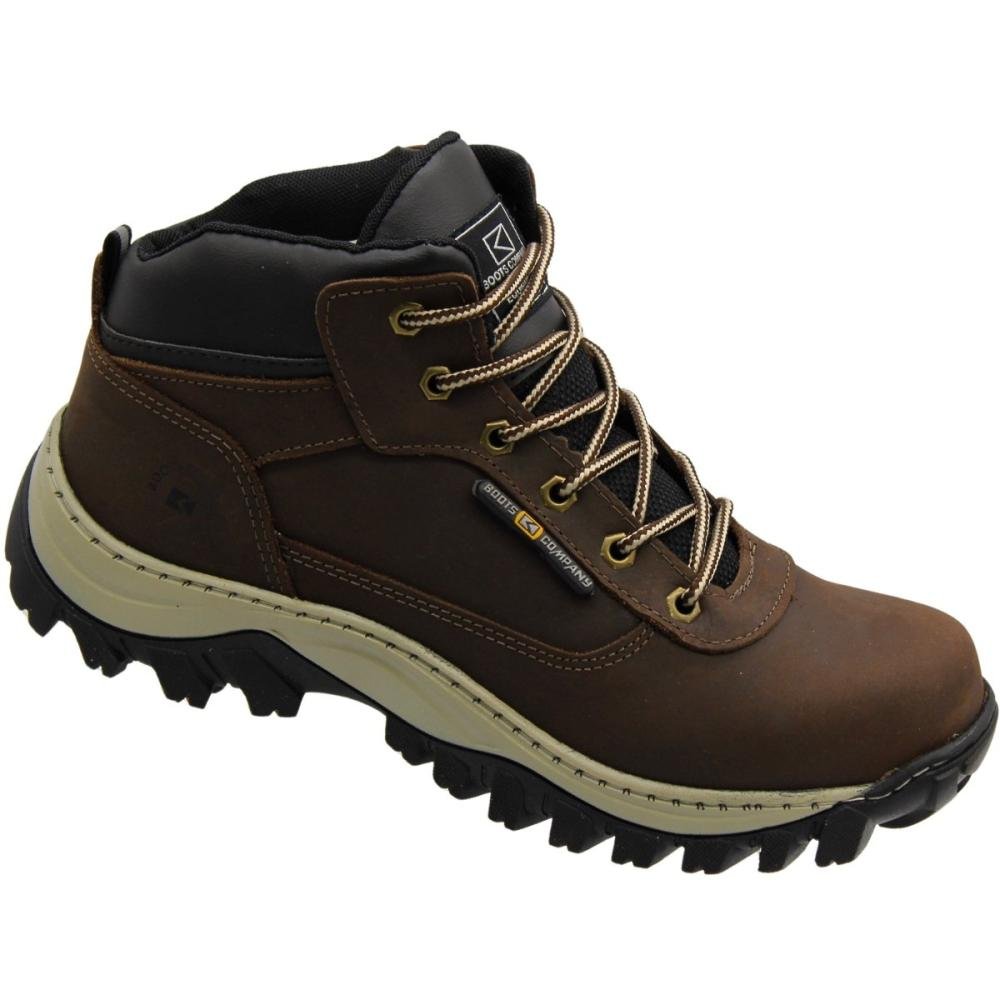 Bota Casual Boots Company Tratorada Filde Work Masculina Marrom 3