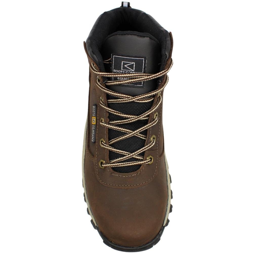 Bota Casual Boots Company Tratorada Filde Work Masculina Marrom 4