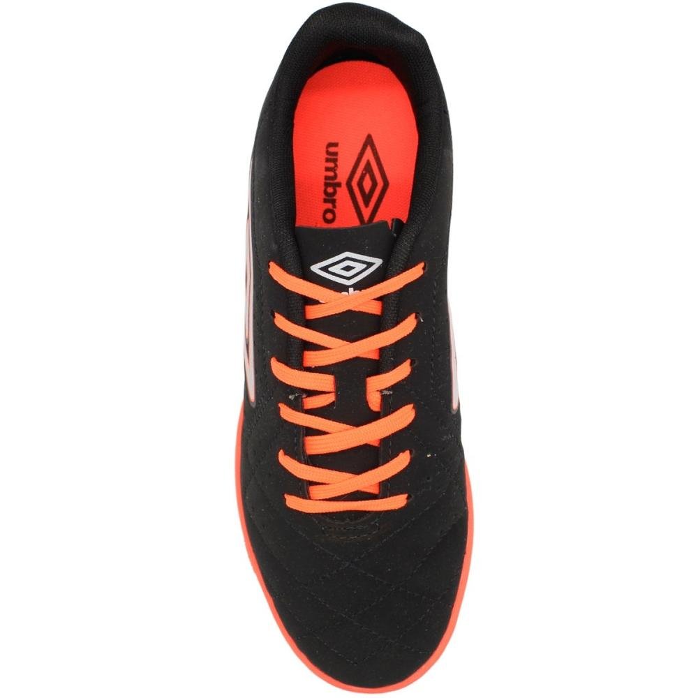 Chuteira Futsal Indoor Umbro Neo Strike Masculina Preto 4