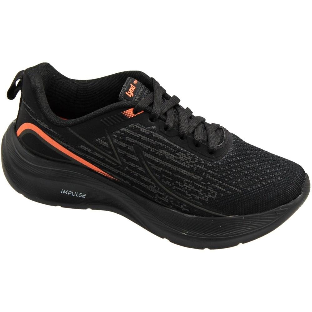 Tênis Esportivo Lynd Proton 2 Texturizado Feminino Preto 3