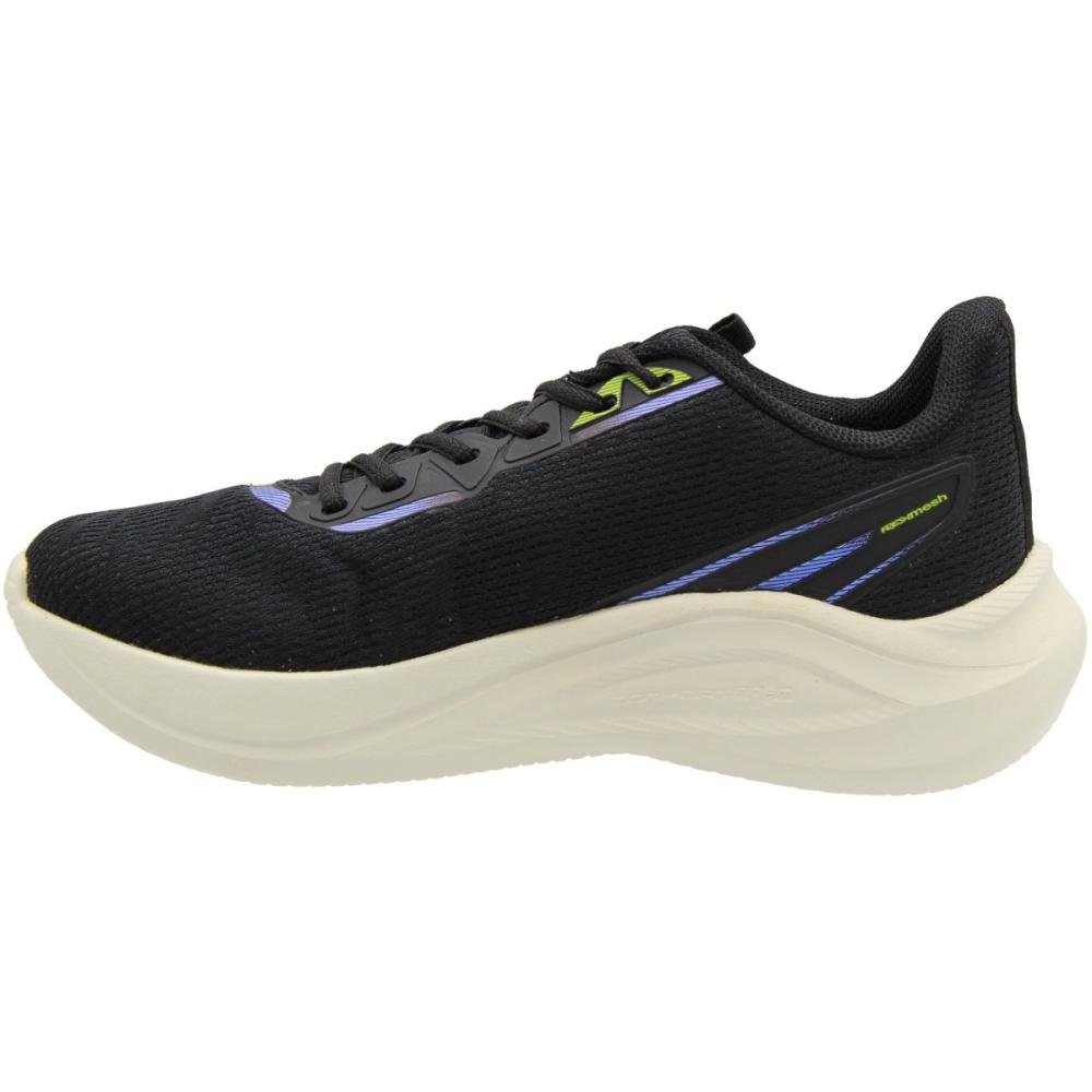 Tênis Esportivo Rainha Wild II Comfort FreshMesh Feminino Preto 2