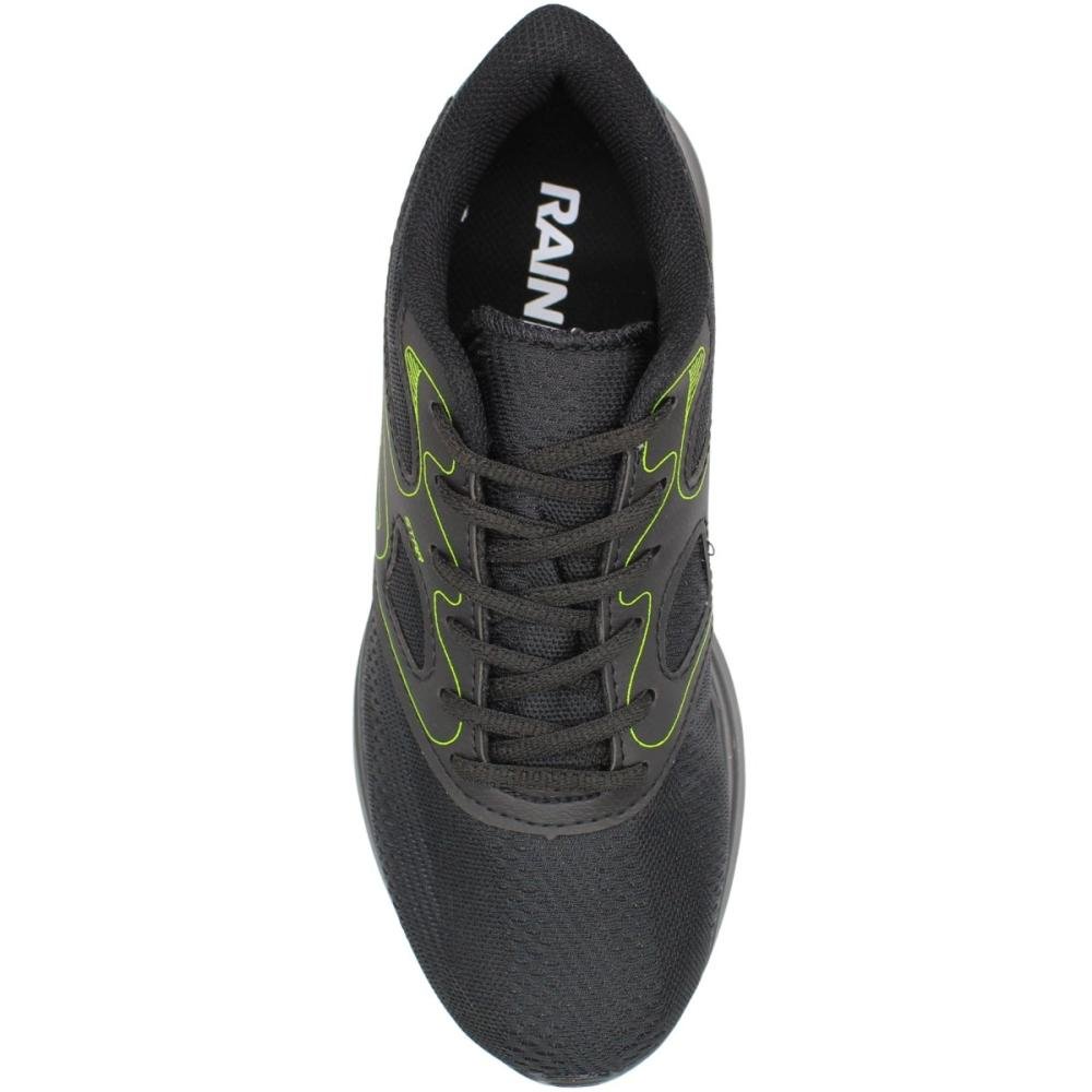 Tênis Esportivo Infantil Rainha Star Junior Menino Verde/Preto 4