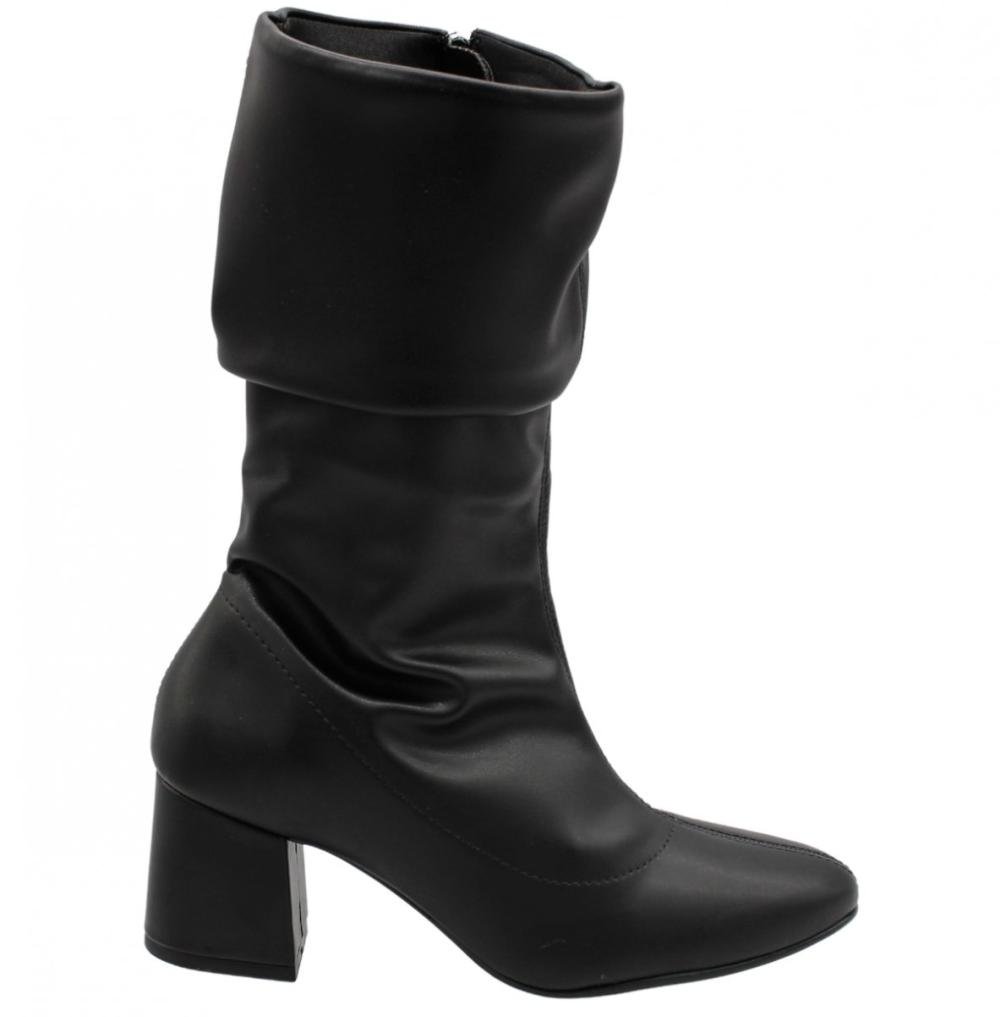 Bota  Cano Alto Beira Rio Napa Strech Feminina