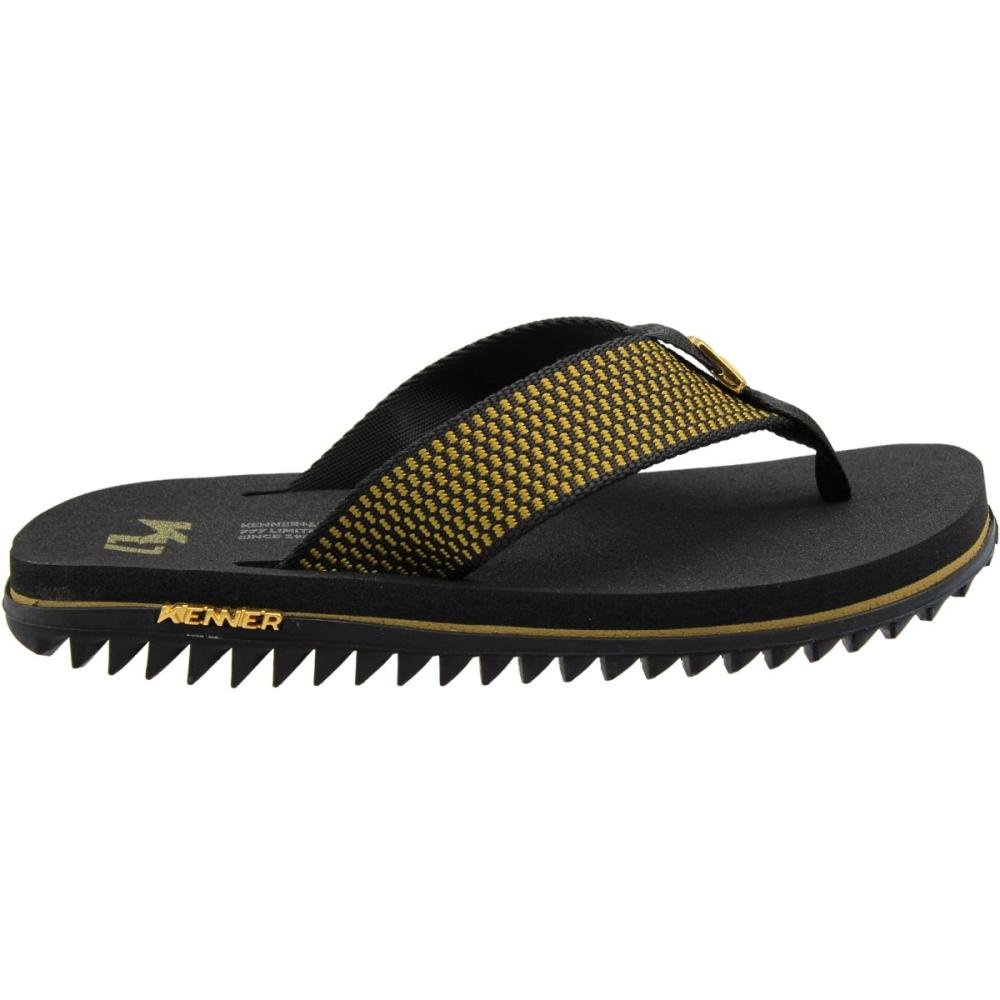 Sandália De Dedo Kenner Kivah Dots L7NNON Masculina Preto 2