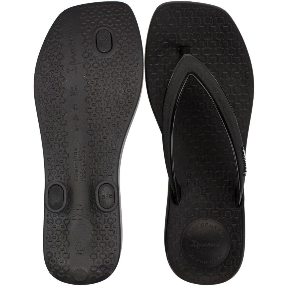 Chinelo de Dedo Ipanema Pluma Up Feminino Preto 3