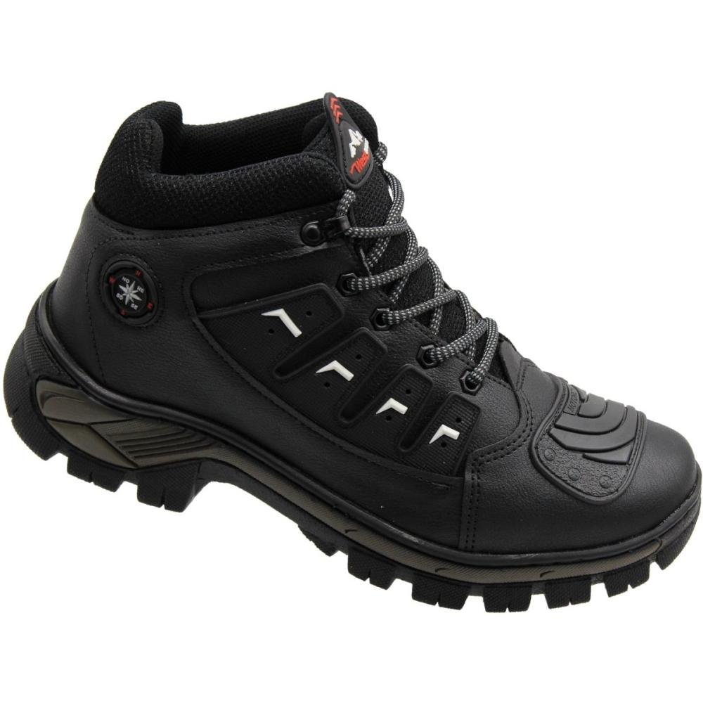 Bota West Line Motorcycles Masculina Preto 3