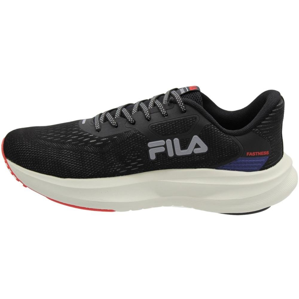 Tênis Running Fila Fastness Esportivo Masculino Preto 2