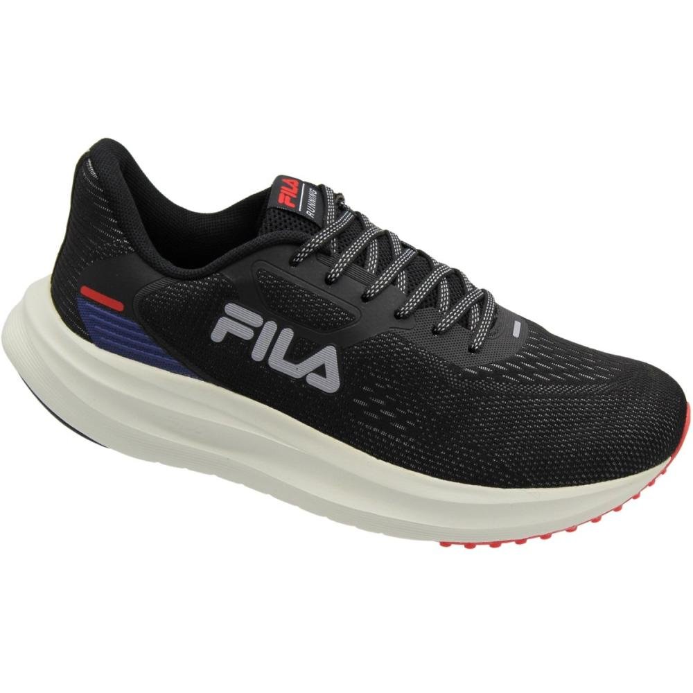 Tênis Running Fila Fastness Esportivo Masculino Preto 3