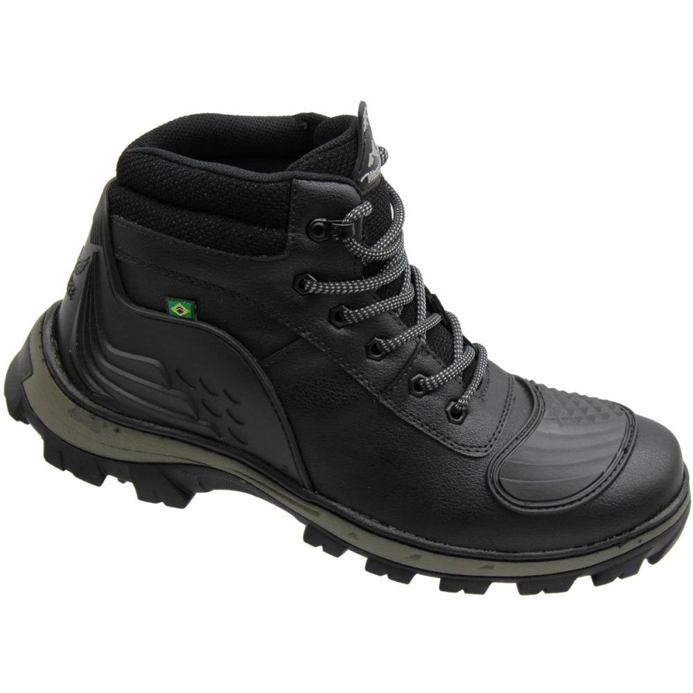 Bota West Line Evoque Masculina Preto 3