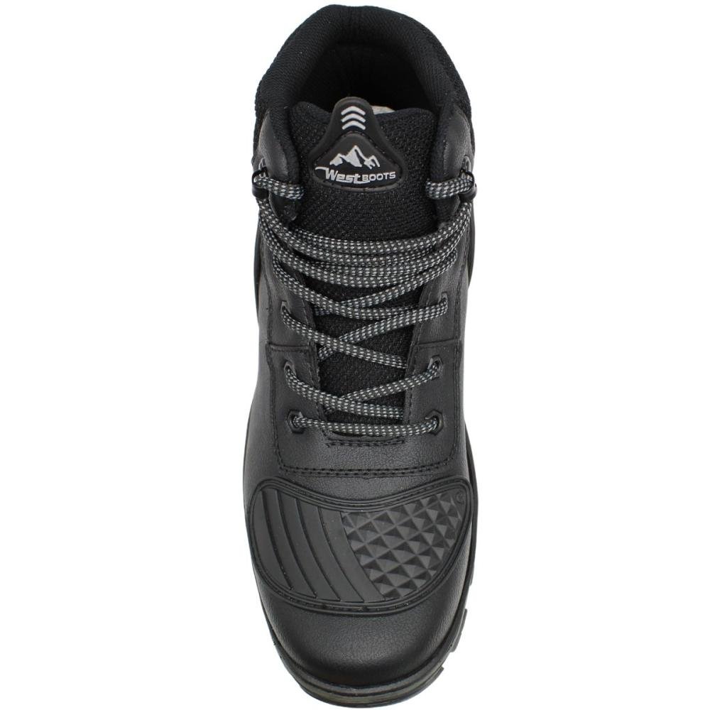 Bota West Line Evoque Masculina Preto 4