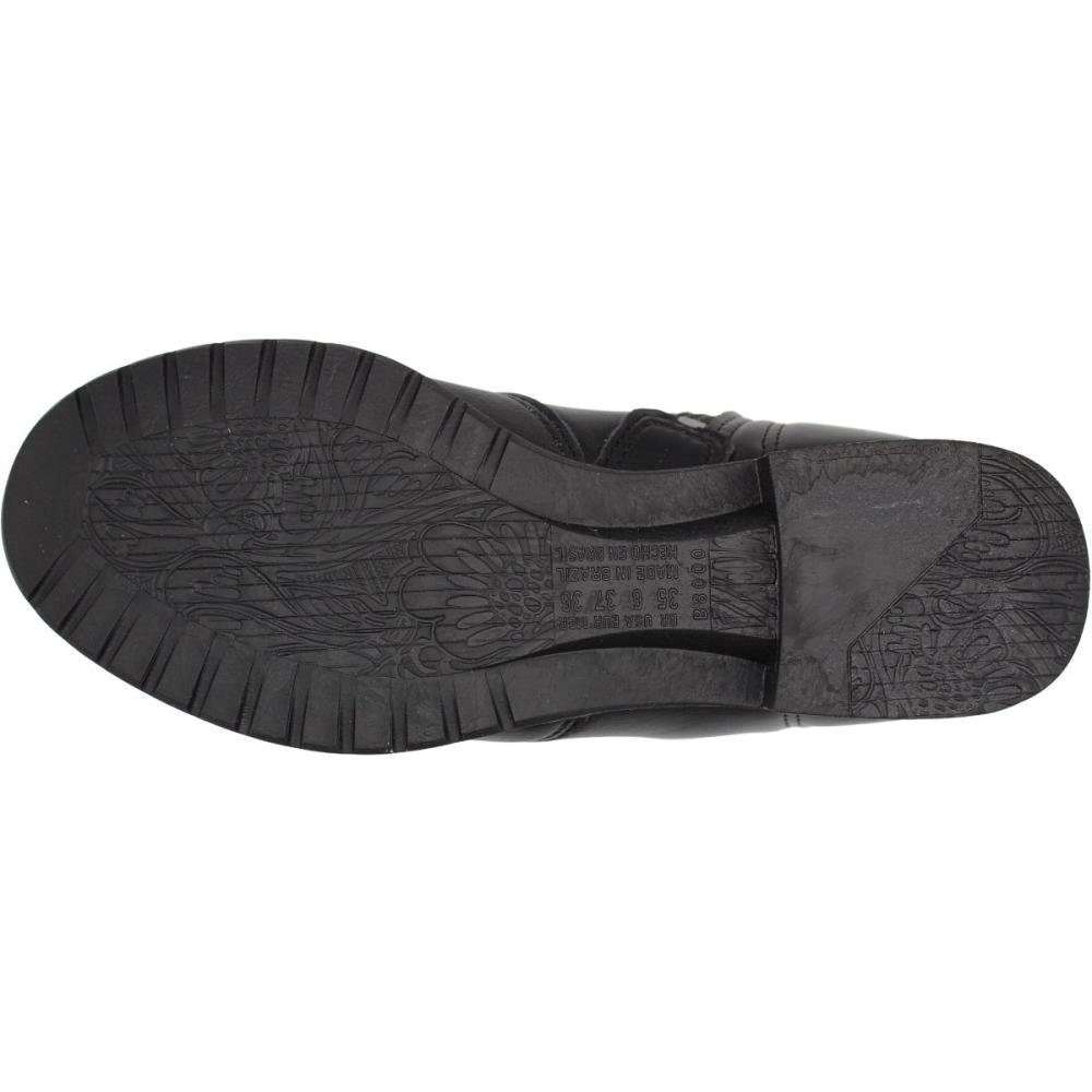 Bota Cano Curto Dakota Vertuo Tira Strass Feminino Preto 5