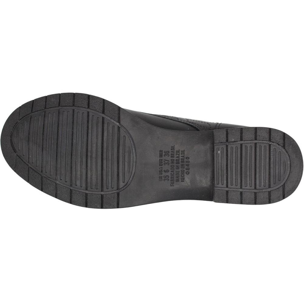 Bota Coturno Cano Médio Mississipi Apliques Metalicos Feminina Preto 5