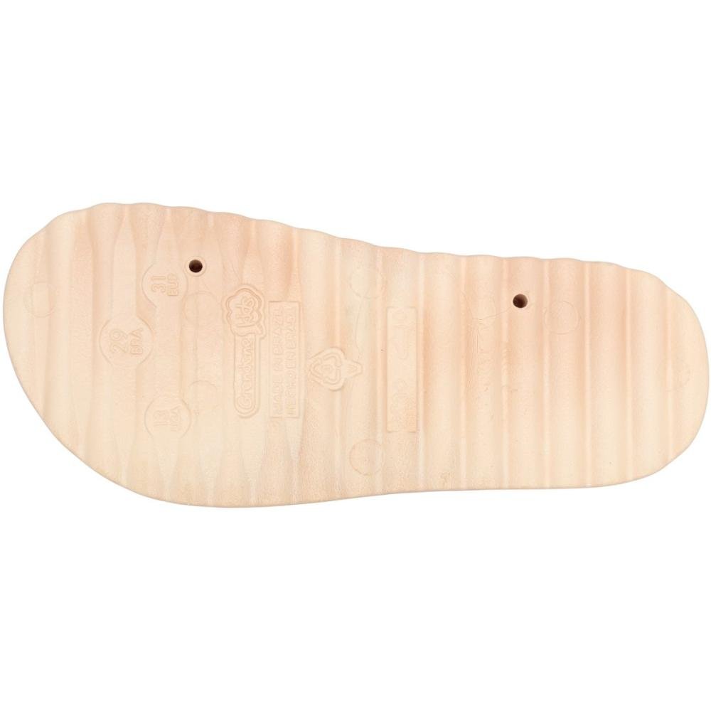 Tamanco Slide Plataforma Infantil Zaxy Flowers Menina Rosa 5