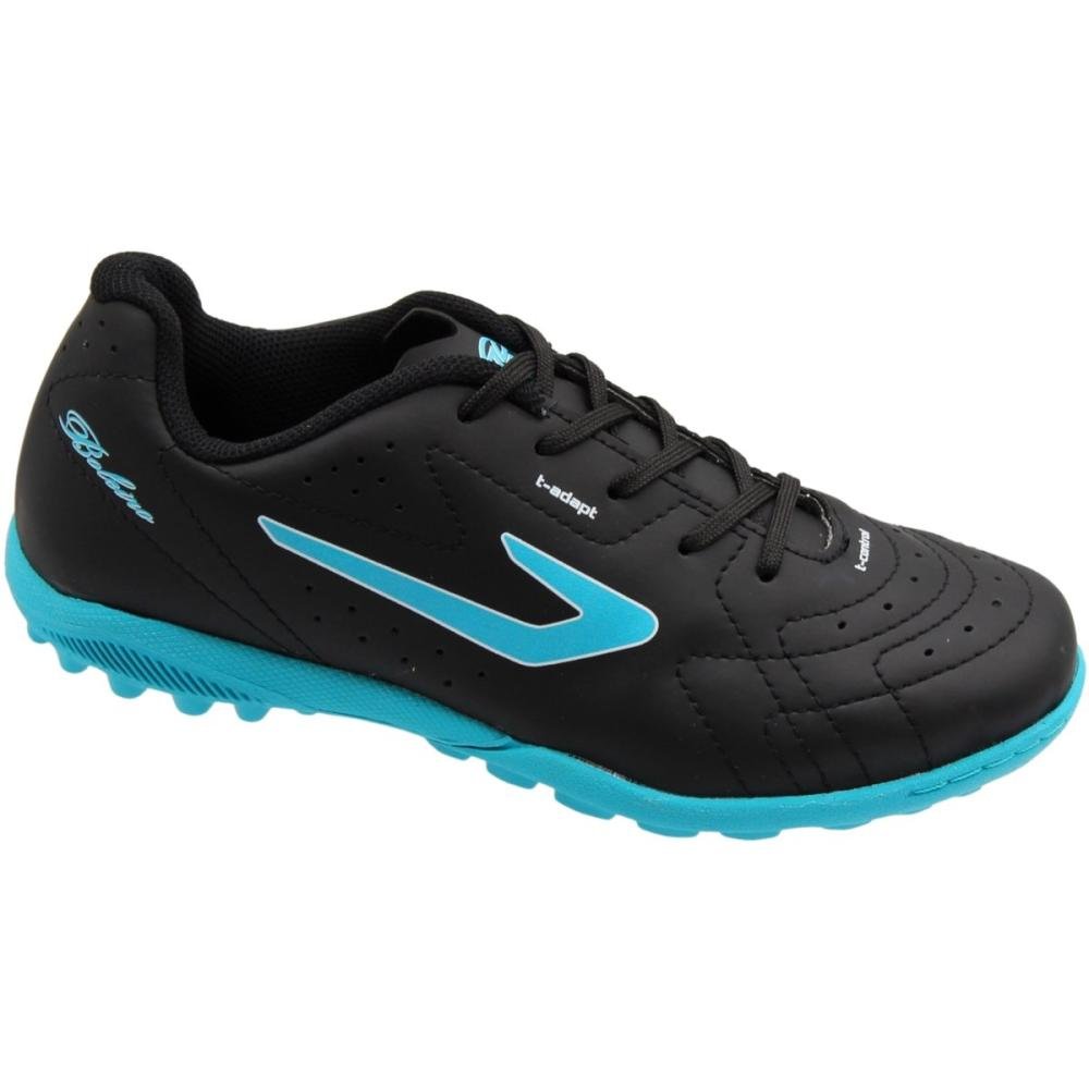 Chuteira Society Infantil Topper Boleiro VI Menino Preto 3