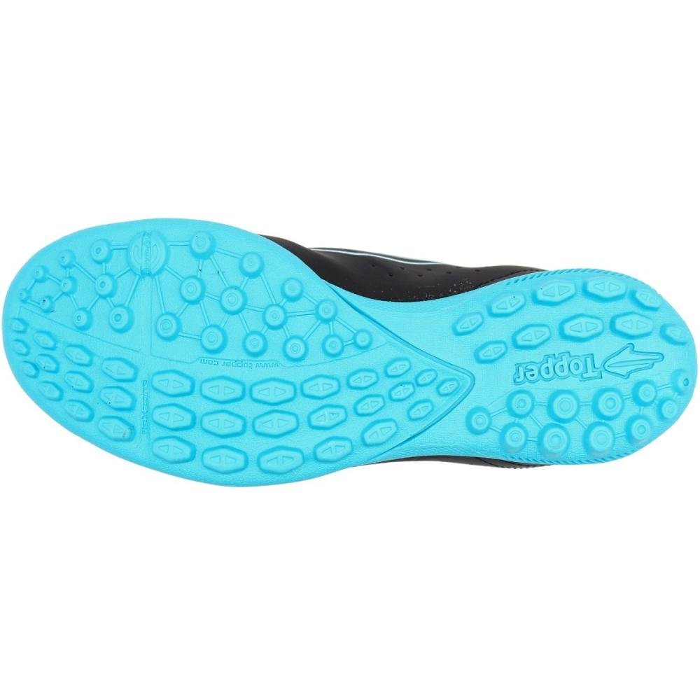 Chuteira Society Infantil Topper Boleiro VI Menino Preto 5