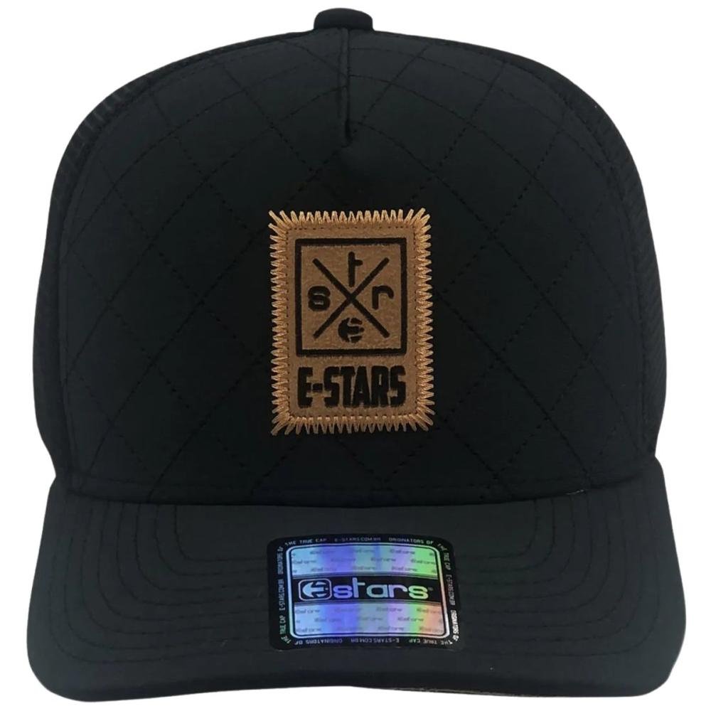Boné Aba Curva E Stars Trucker Bordado Snapback Masculino