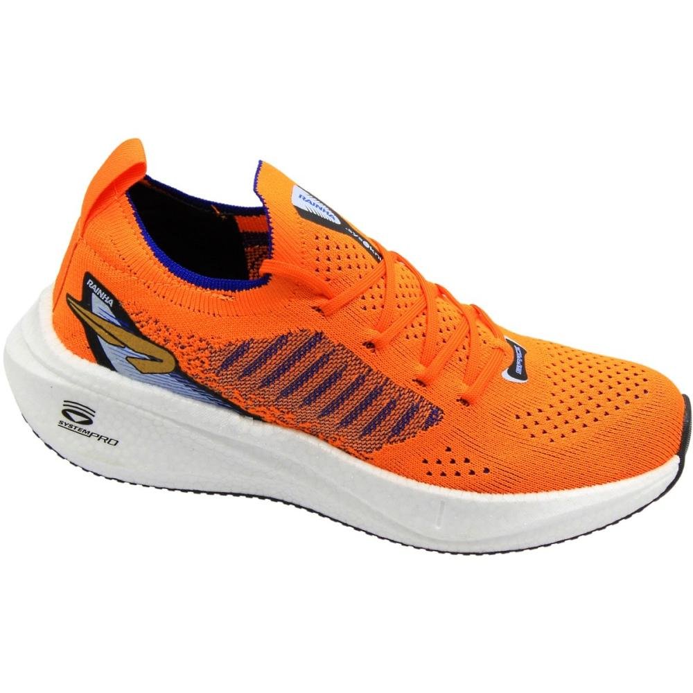 Tênis Esportivo Rainha Space Masculino Laranja 3