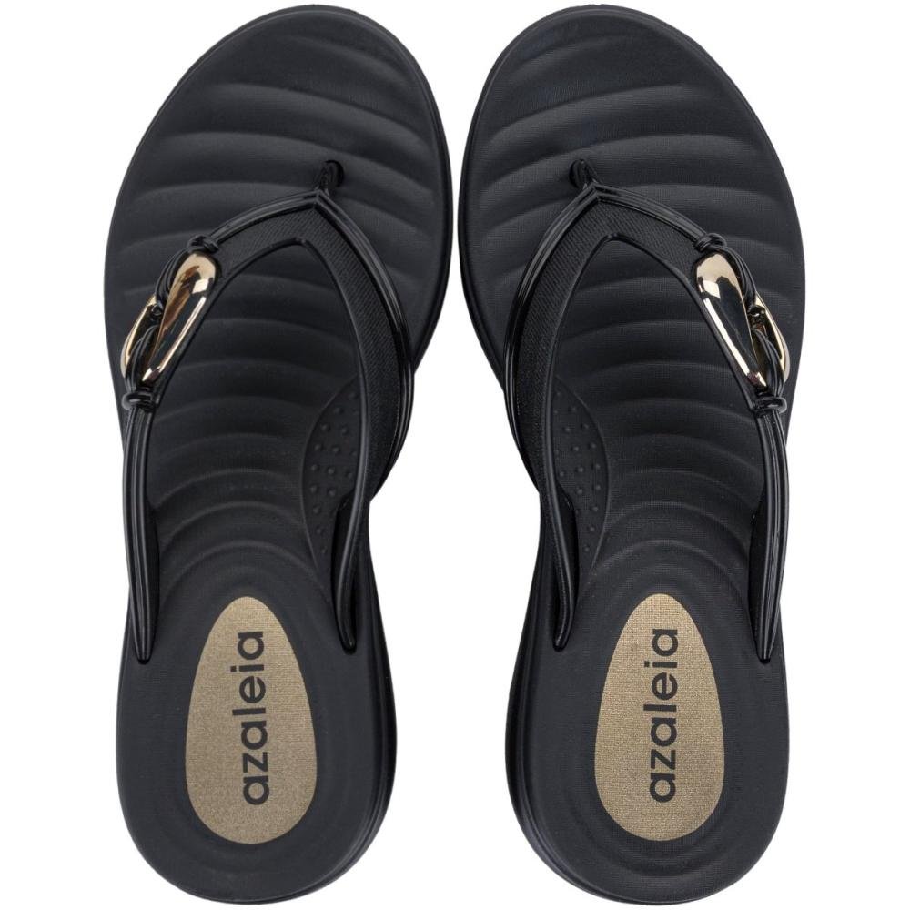 Chinelo De Dedo Salteado Azaleia Kiara Tira Grossa Feminino