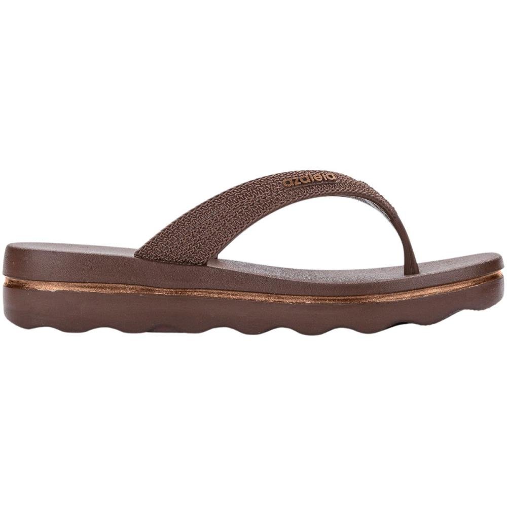 Tamanco De Dedo Plataforma Azaleia Layla Feminino Marrom 2