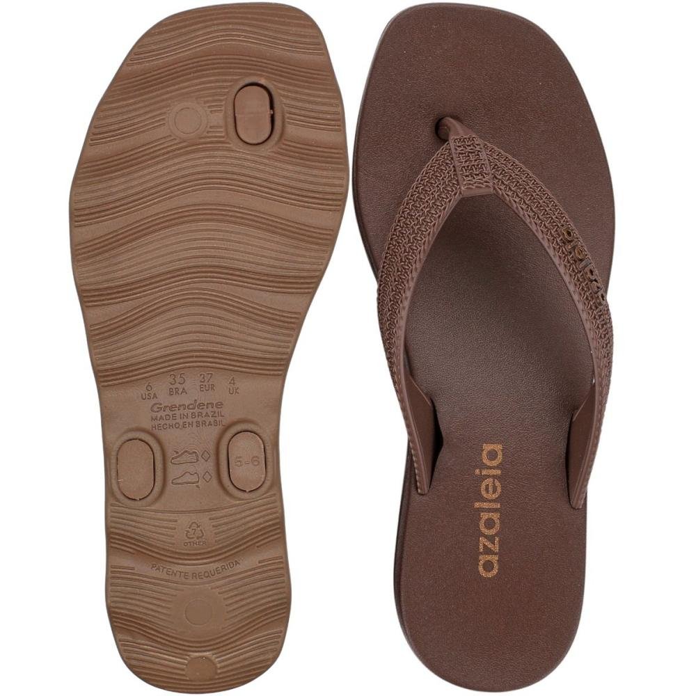 Tamanco De Dedo Plataforma Azaleia Layla Feminino Marrom 3