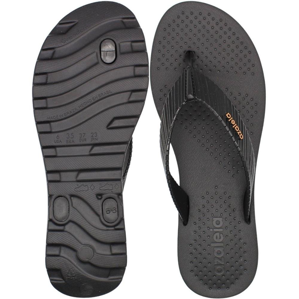 Chinelo De Dedo Azaleia Vivi Palmilha Confort Feminino Preto 3