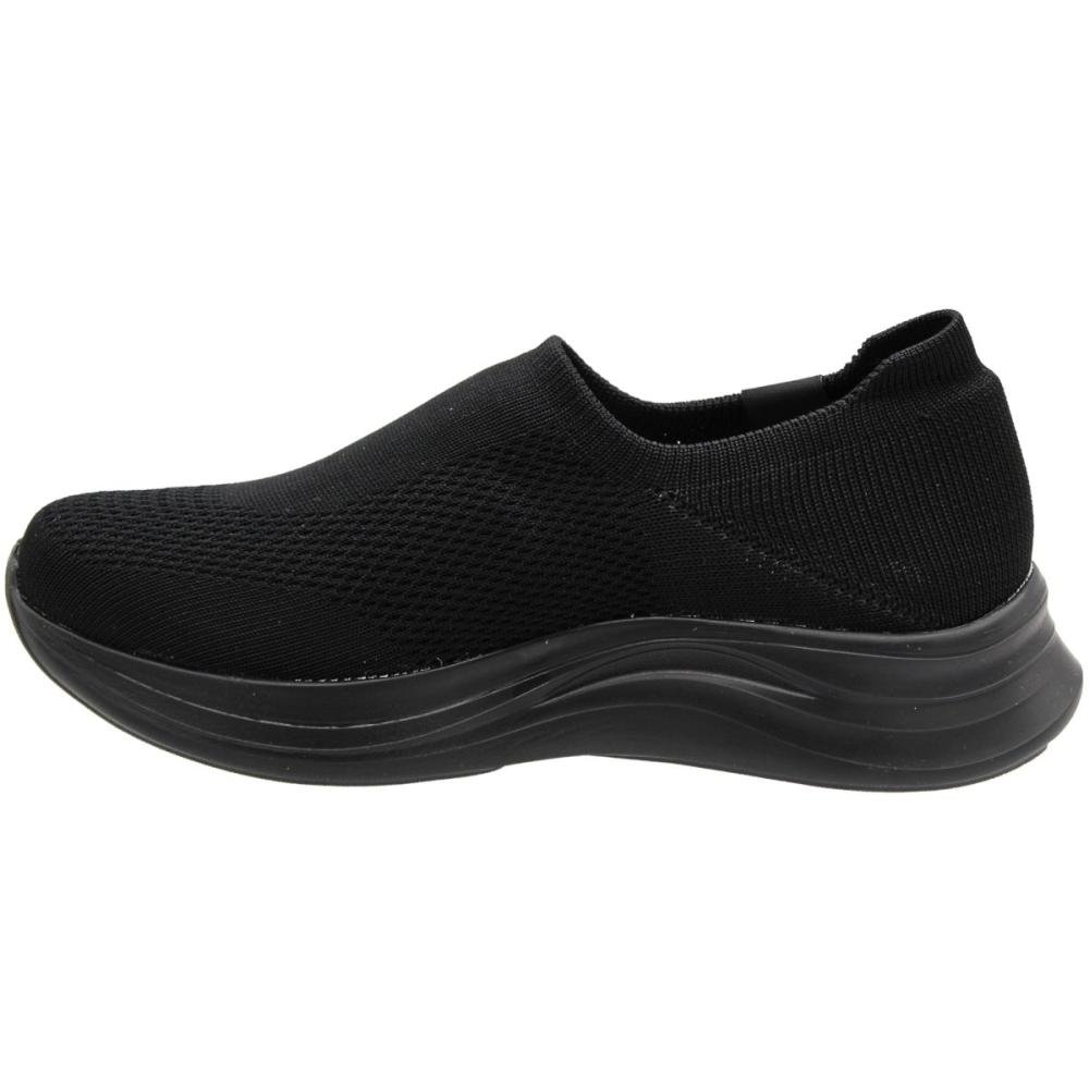 Tenis Slip on Rainha Charm II Feminino Preto 2