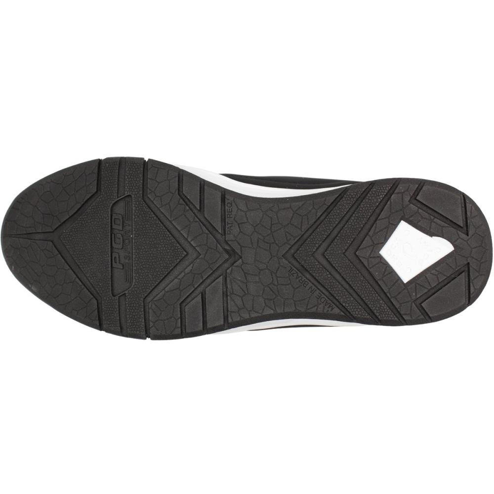 Sapatênis Pegada Microfibra Nobucado Perfuros Masculino Preto 5