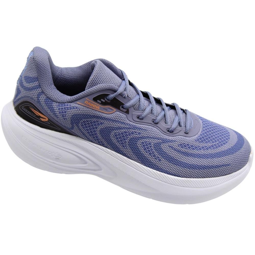 Tênis Esportivo Rainha Gravity Movement Comfortfoam Feminino Azul 3