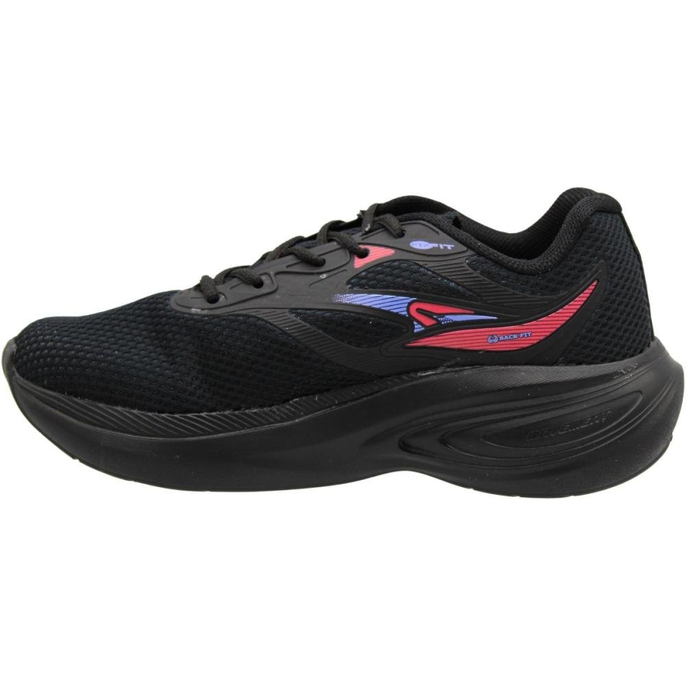 Tênis Esportivo Rainha Comfortfoam Movement Drive V Feminino Preto 2