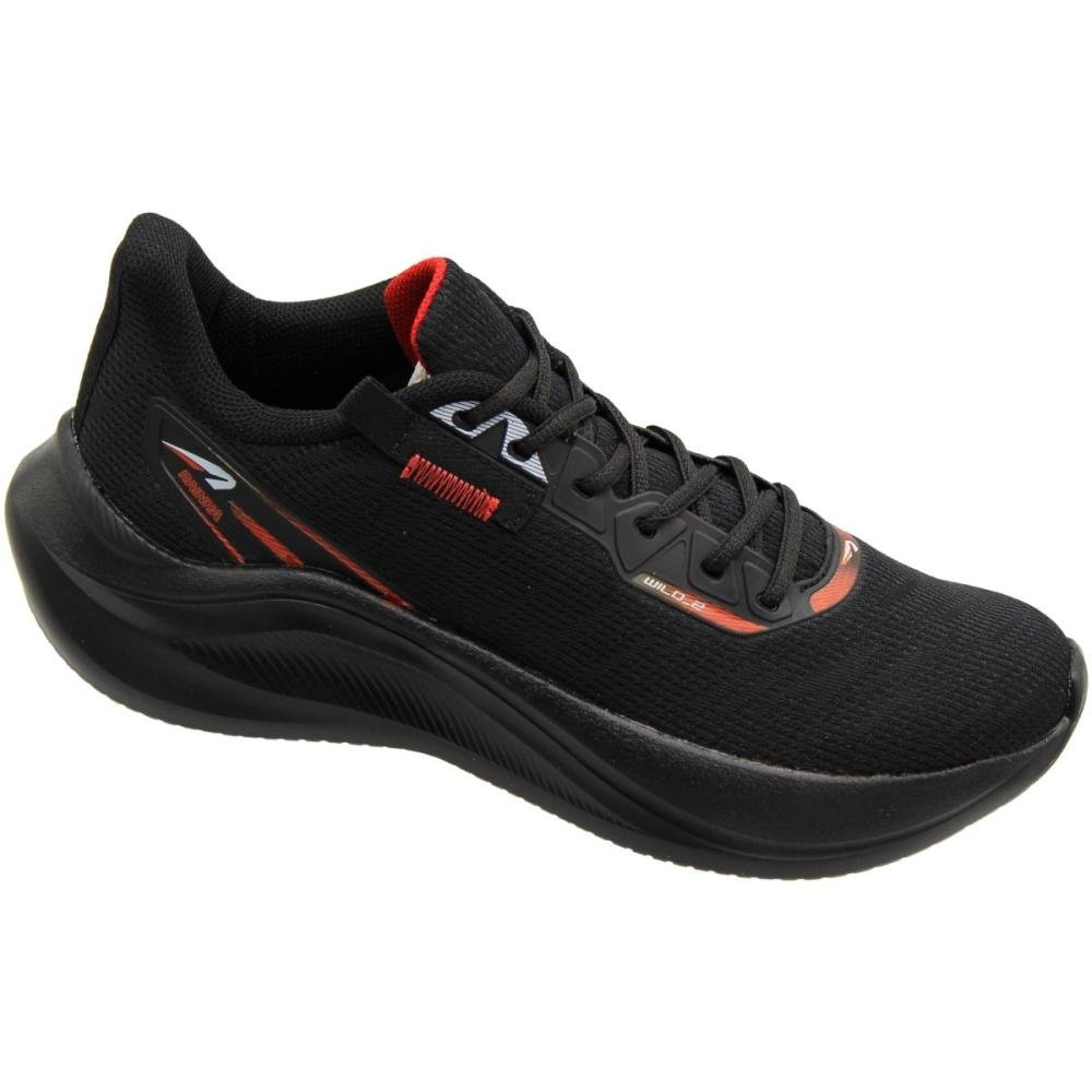 Tênis Esportivo Rainha Wild II FreshMesh Comfort Masculino Preto 3