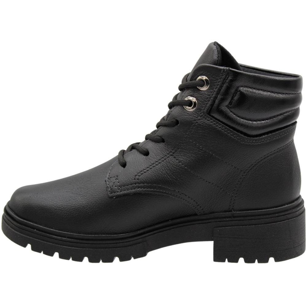 Bota Coturno Cano Curto Valais Namaste Dakota Feminina Preto 2