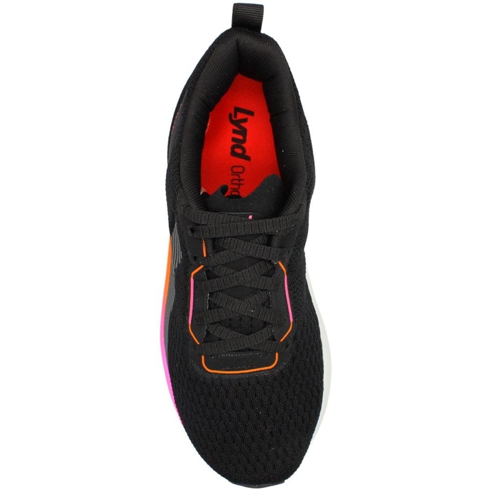 Tênis Esportivo Lynd Y Flash X Pand Running Pro Feminino Preto 4