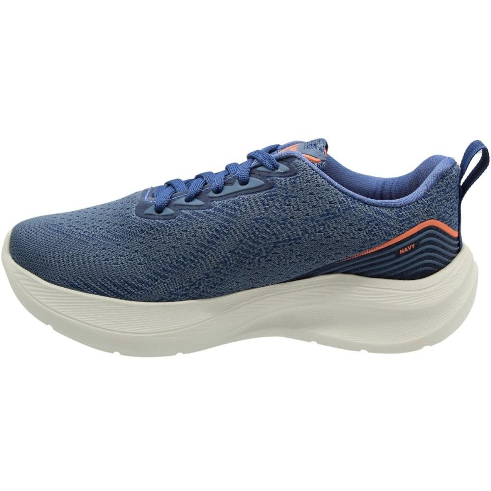 Tênis Esportivo Lynd Navy Impulse Ortholite Feminino Azul 2