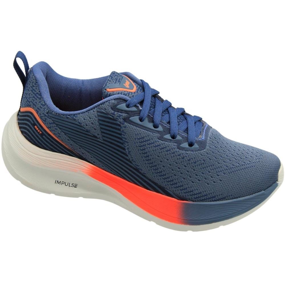 Tênis Esportivo Lynd Navy Impulse Ortholite Feminino Azul 3