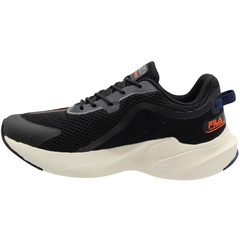 Tênis Esportivo Fila Recovery Masculino Preto 2