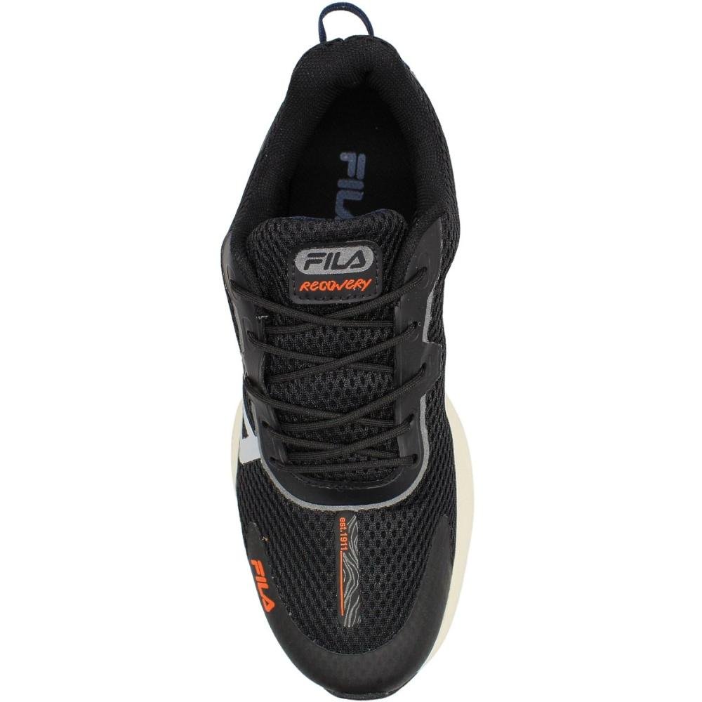 Tênis Esportivo Fila Recovery Masculino Preto 4