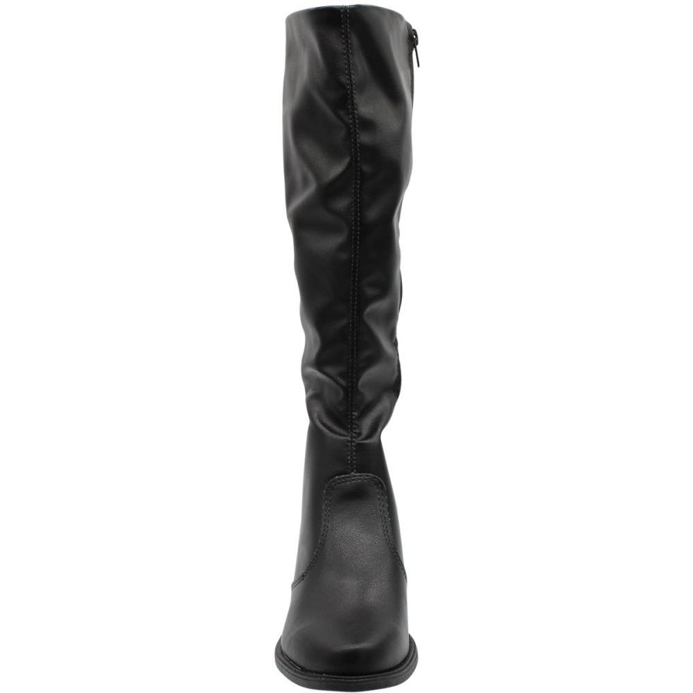 Bota Cano Alto Mississipi Berteli Feminina Preto 4