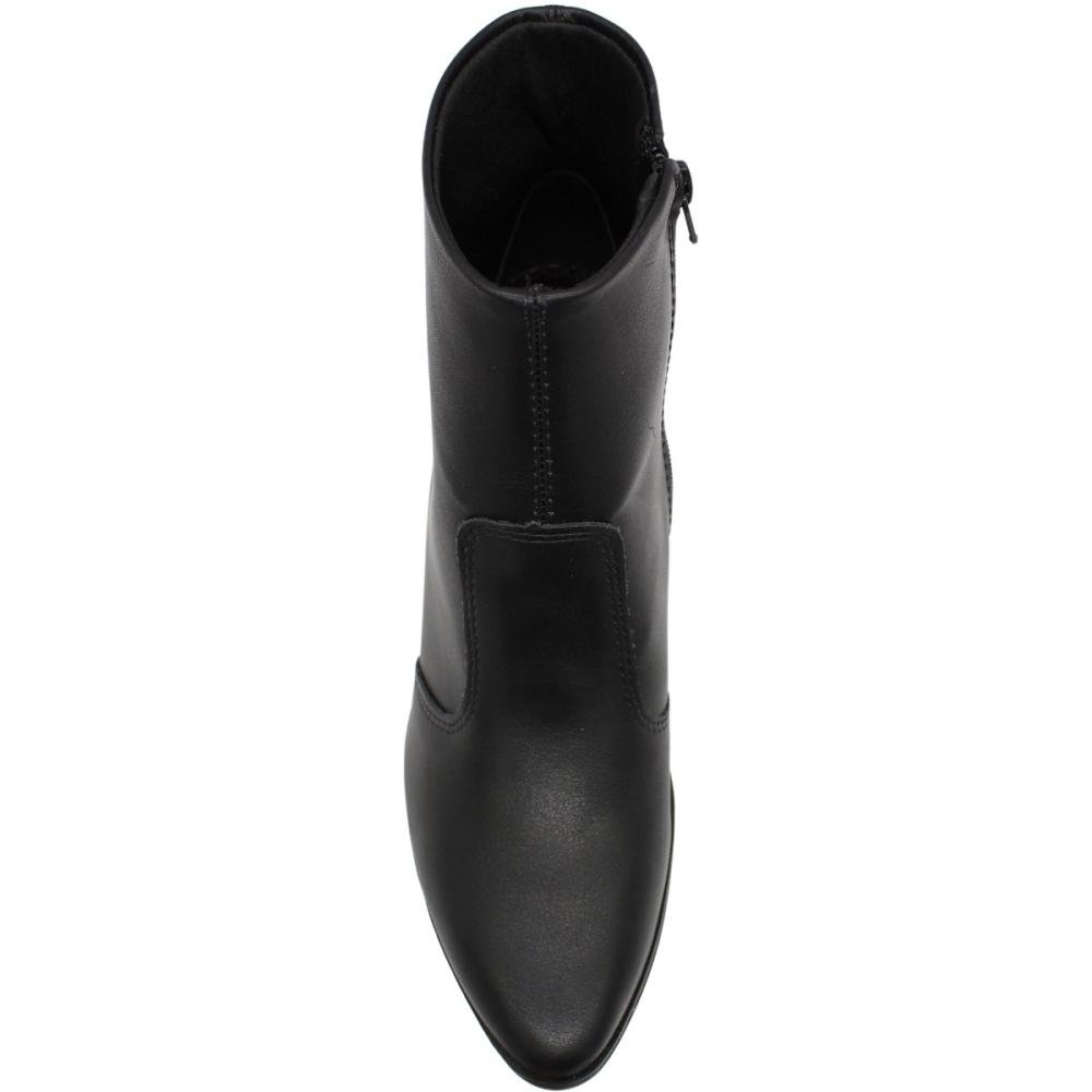 Bota Modelo Curto Mississipi Berteli Aplique Dourados Feminina Preto 4