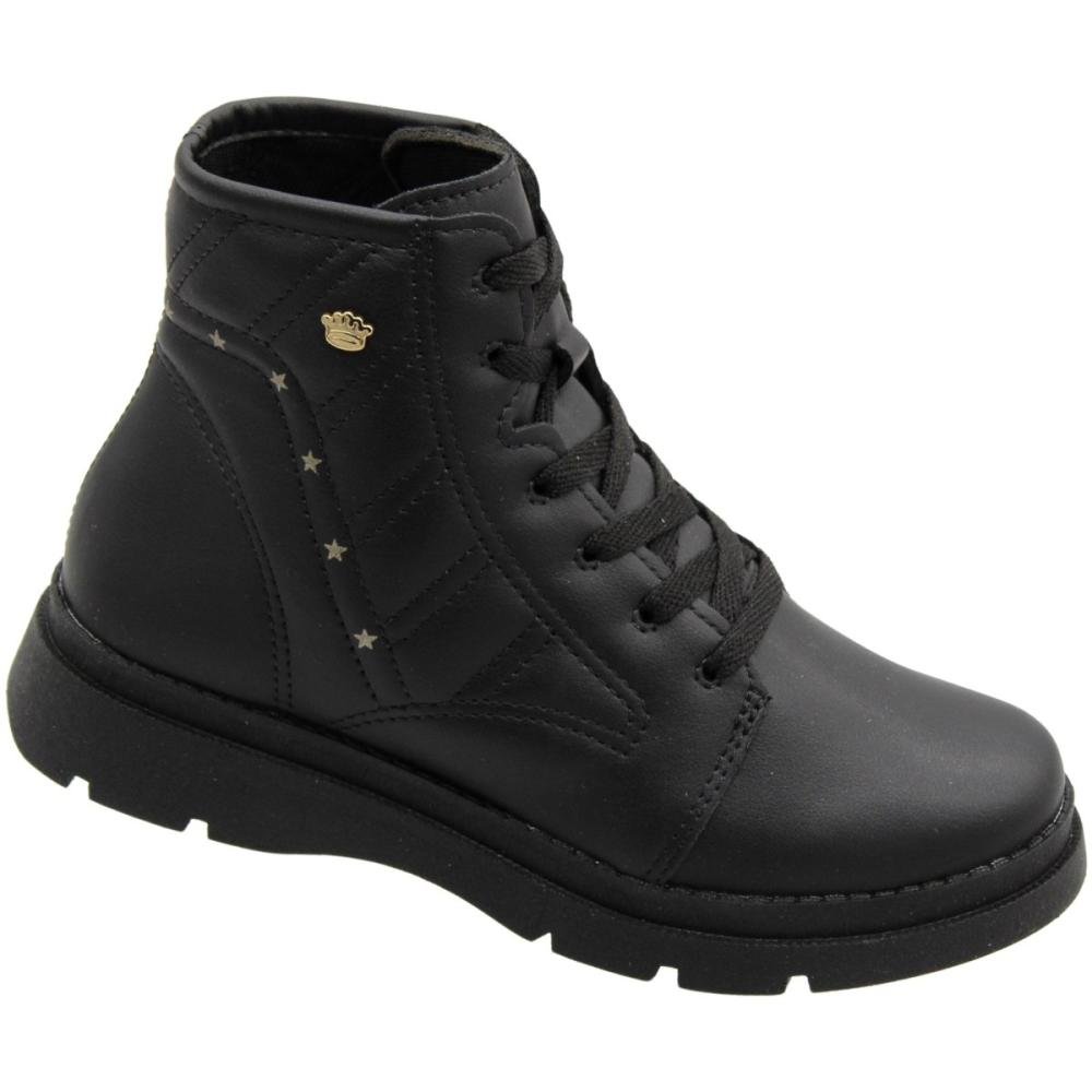 Bota Infantil  Almeria Pink Cats Menina  Preto 3