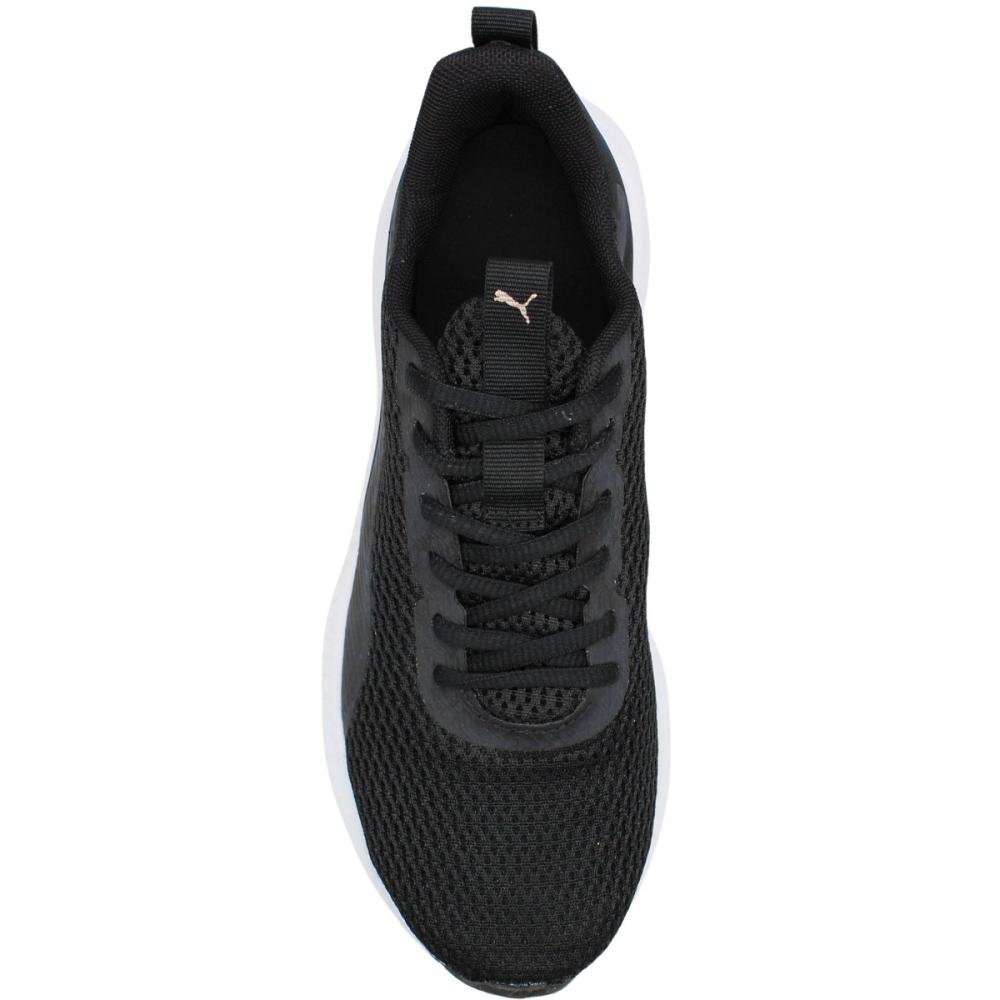 Tênis Esportivo Puma Flyer Lite 3 Feminino Preto 4