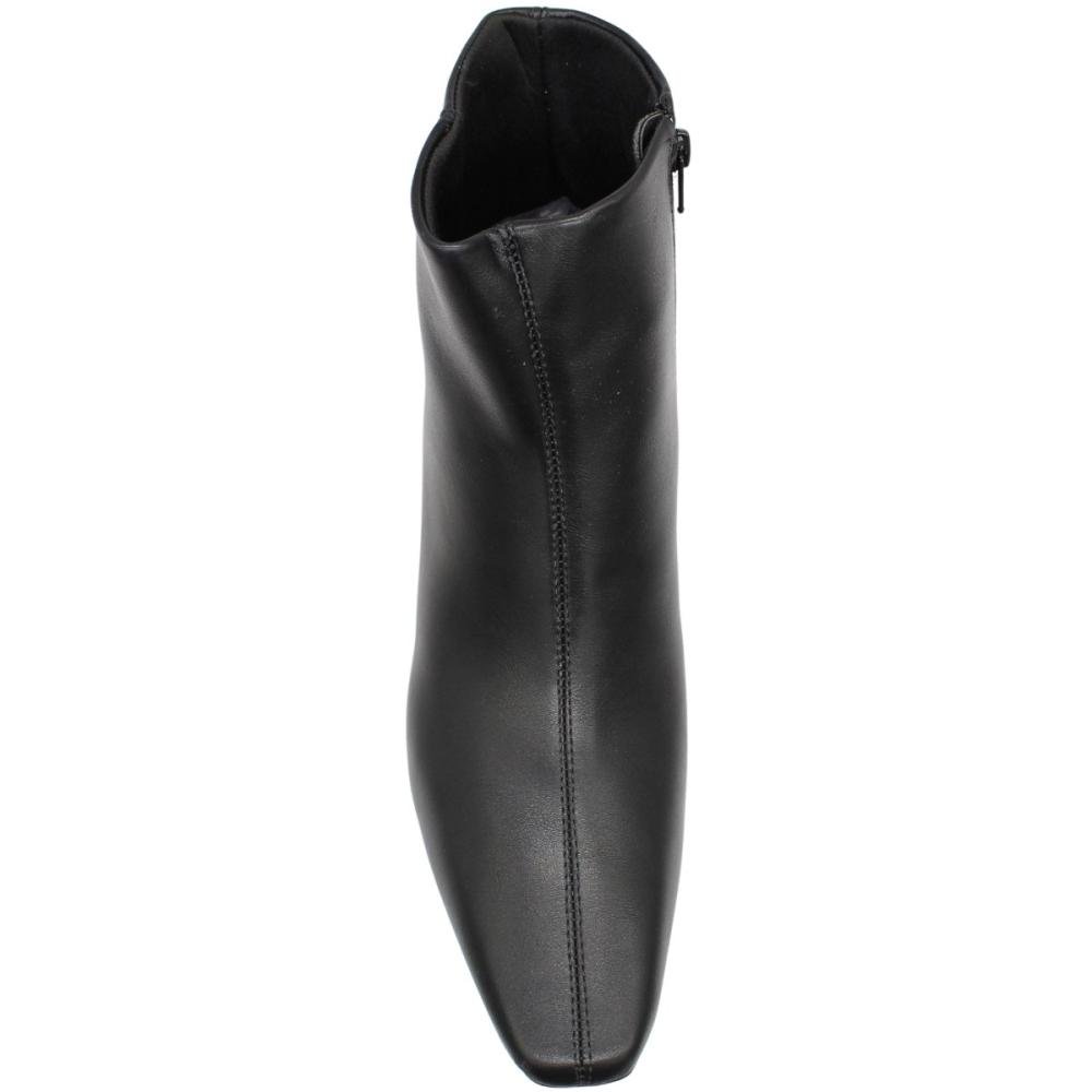 Bota Vizzano Cano Médio Bico Quadrado Feminino Preto 4