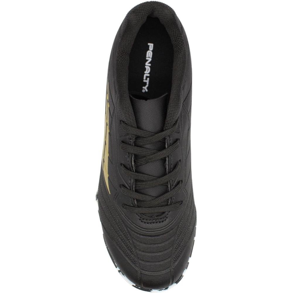 Chuteira Society Penalty Matis XXI Indoor Juvenil Menino Preto 4