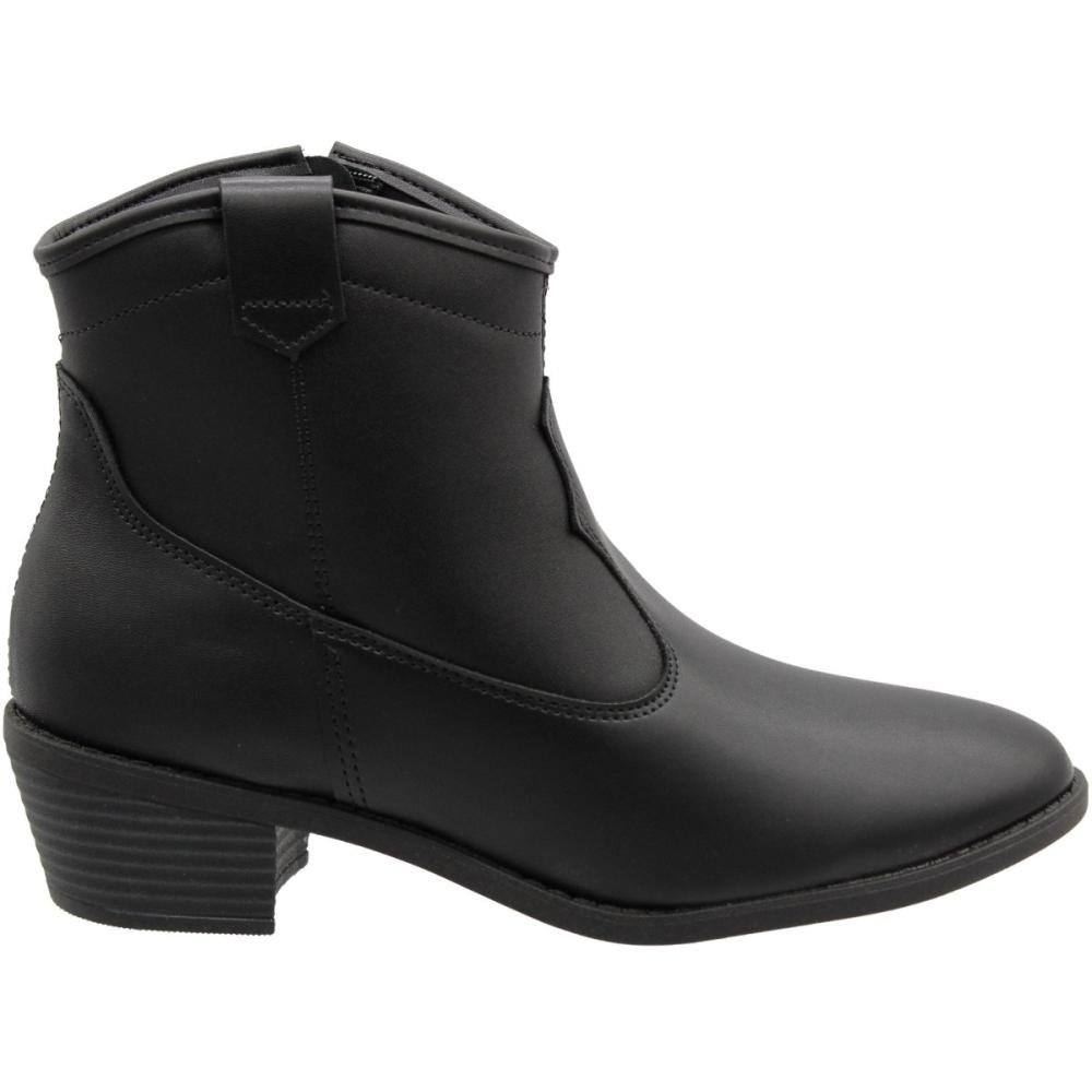 Bota Moleca Cano Baixo Western Feminina 