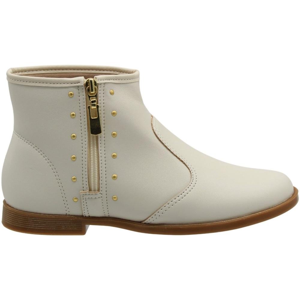 Bota Molekinha Infantil Napa Berlim Apliques Menina