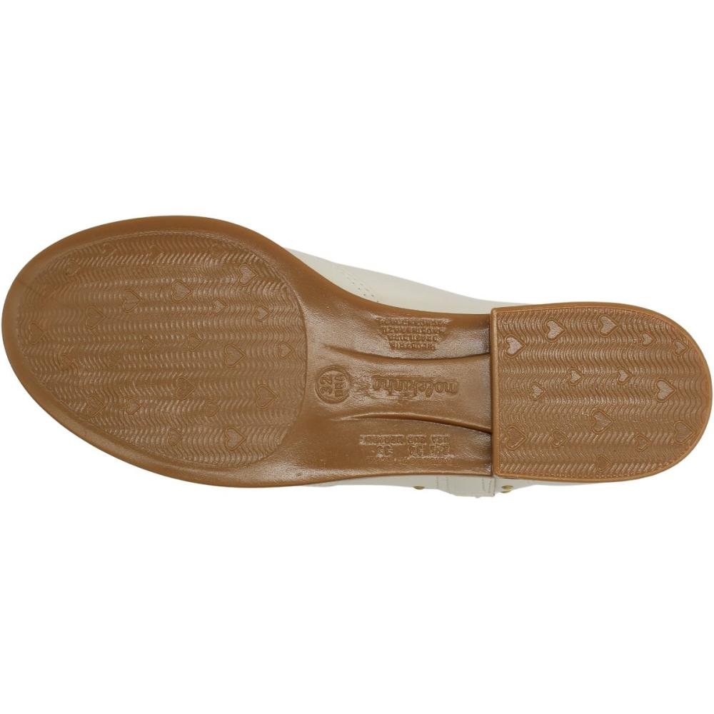 Bota Molekinha Infantil Napa Berlim Apliques Menina Branco 5