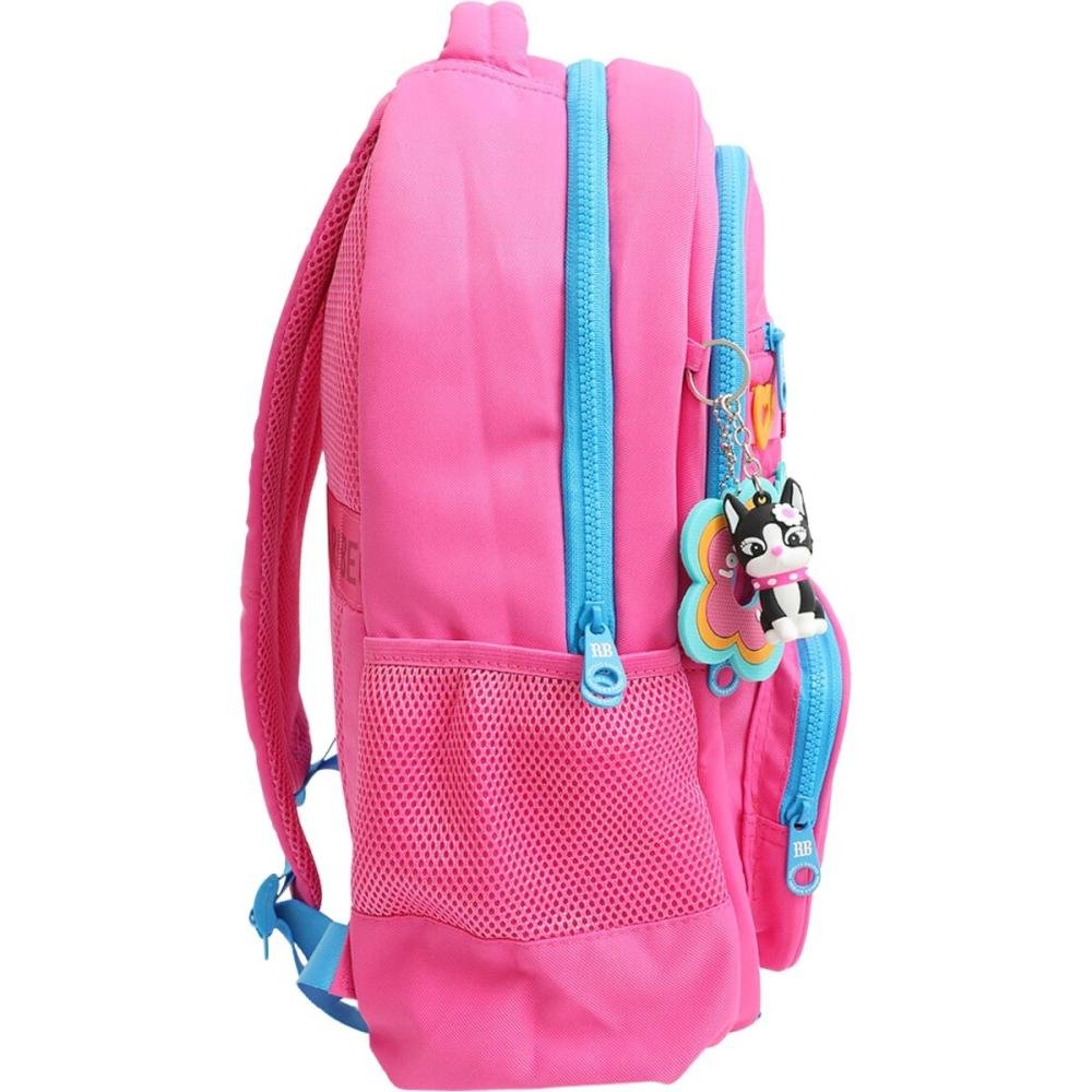 Mochila De Costas Escolar Clio Rebecca Bonbon Style Feminino Rosa 3