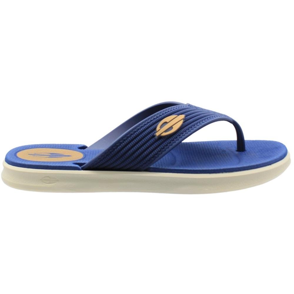 Chinelo De Dedo Mormaii Kinja Tiras Grossas Texturizada Masculino Azul 2