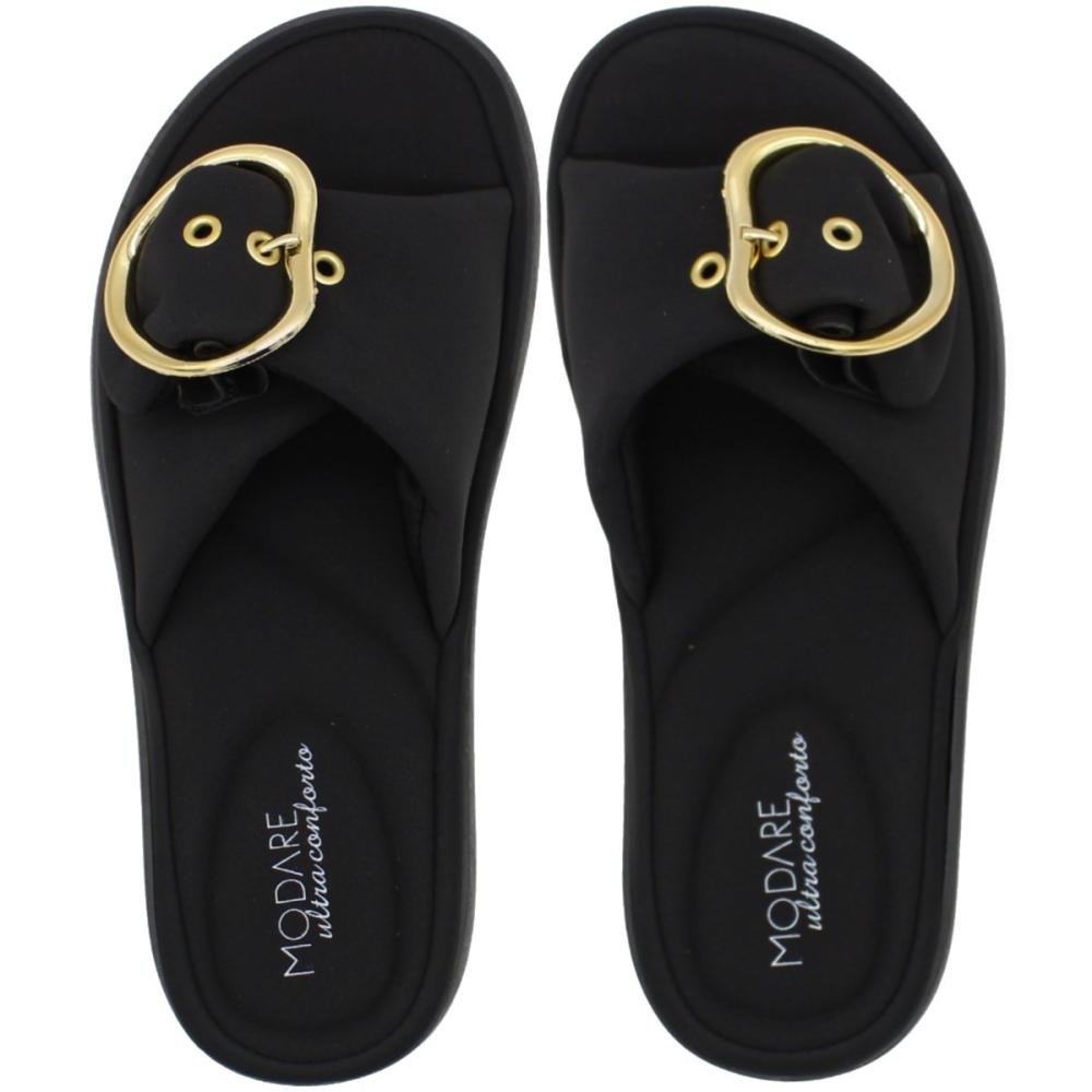 Tamanco Slide Modare Nob Soft Fivela Feminino