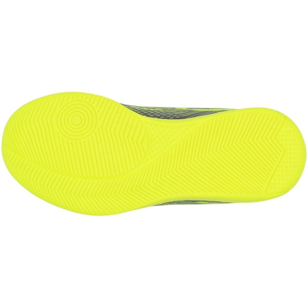Chuteira Indoor Infantil OXN Dynamic 4 Eslastic Menino Preto 5